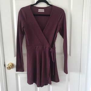 Urban Outfitters Faux Wrap Romper